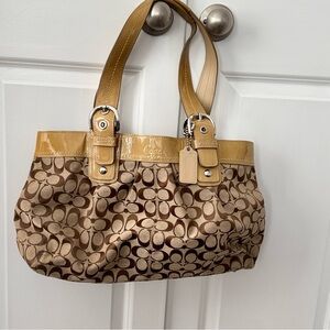 Coach hand bag